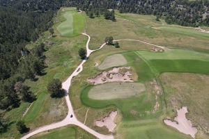 CapRock Ranch 2nd And 14th Greens Aerial